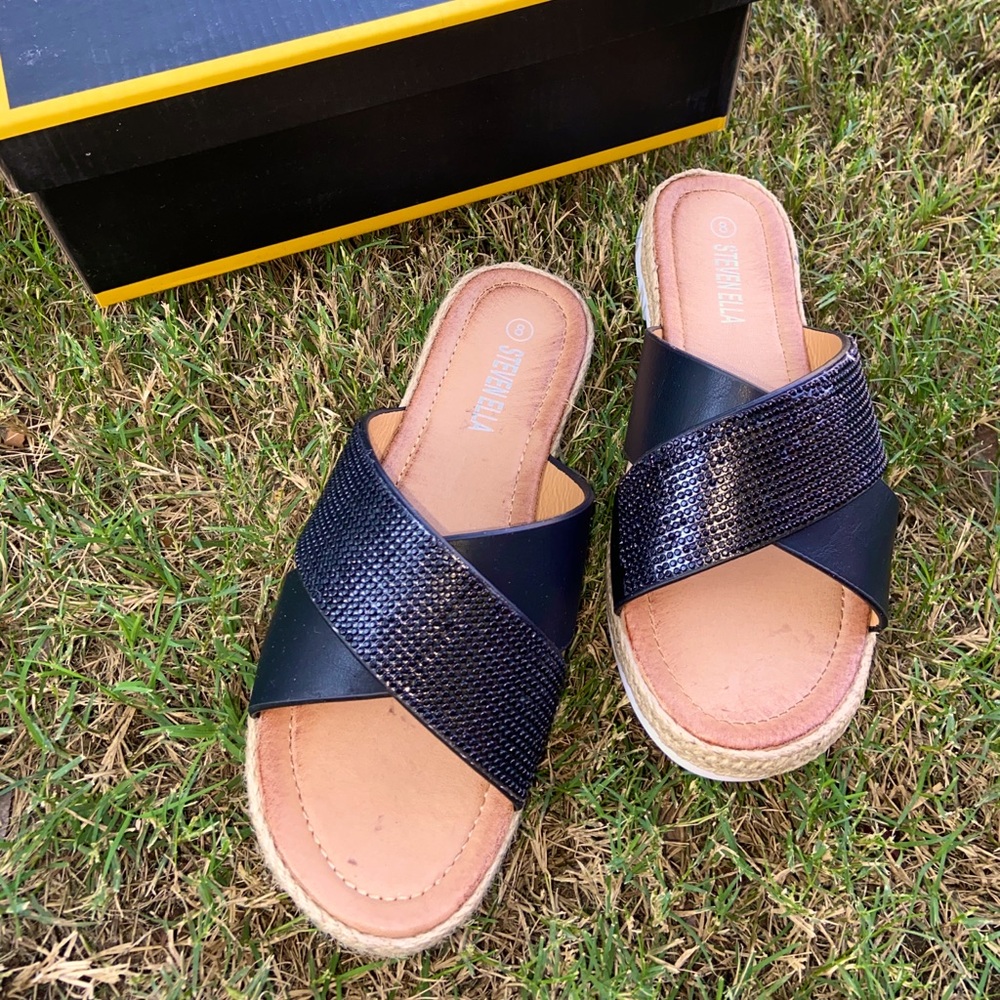 Cross Strap Sandals